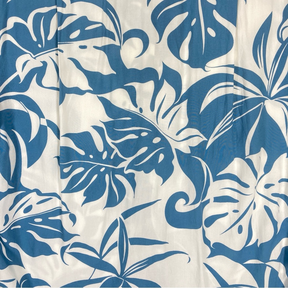 Kalaheo Hawaiian Aloha Shirt Small Reverse Print USA Palm Flowers Leaves Floral - Picture 15 of 15